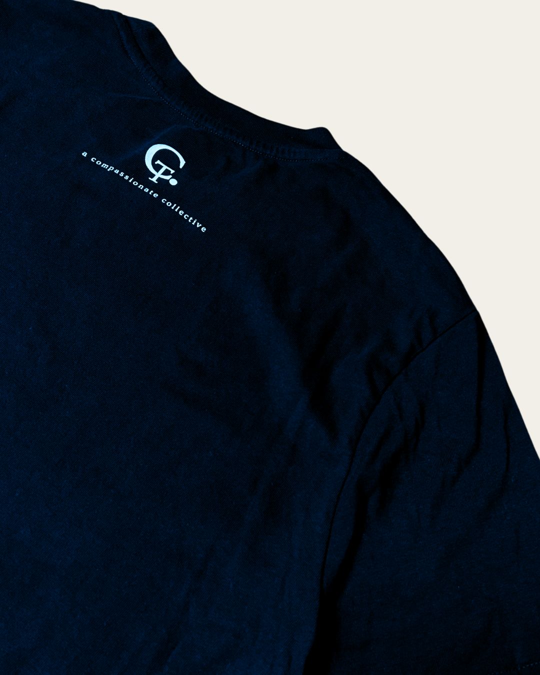 Creating A More Compassionate World T-shirt T-Shirt Compassion Threads Sustainable vegan clothing premium ethical cruelty-free fashion