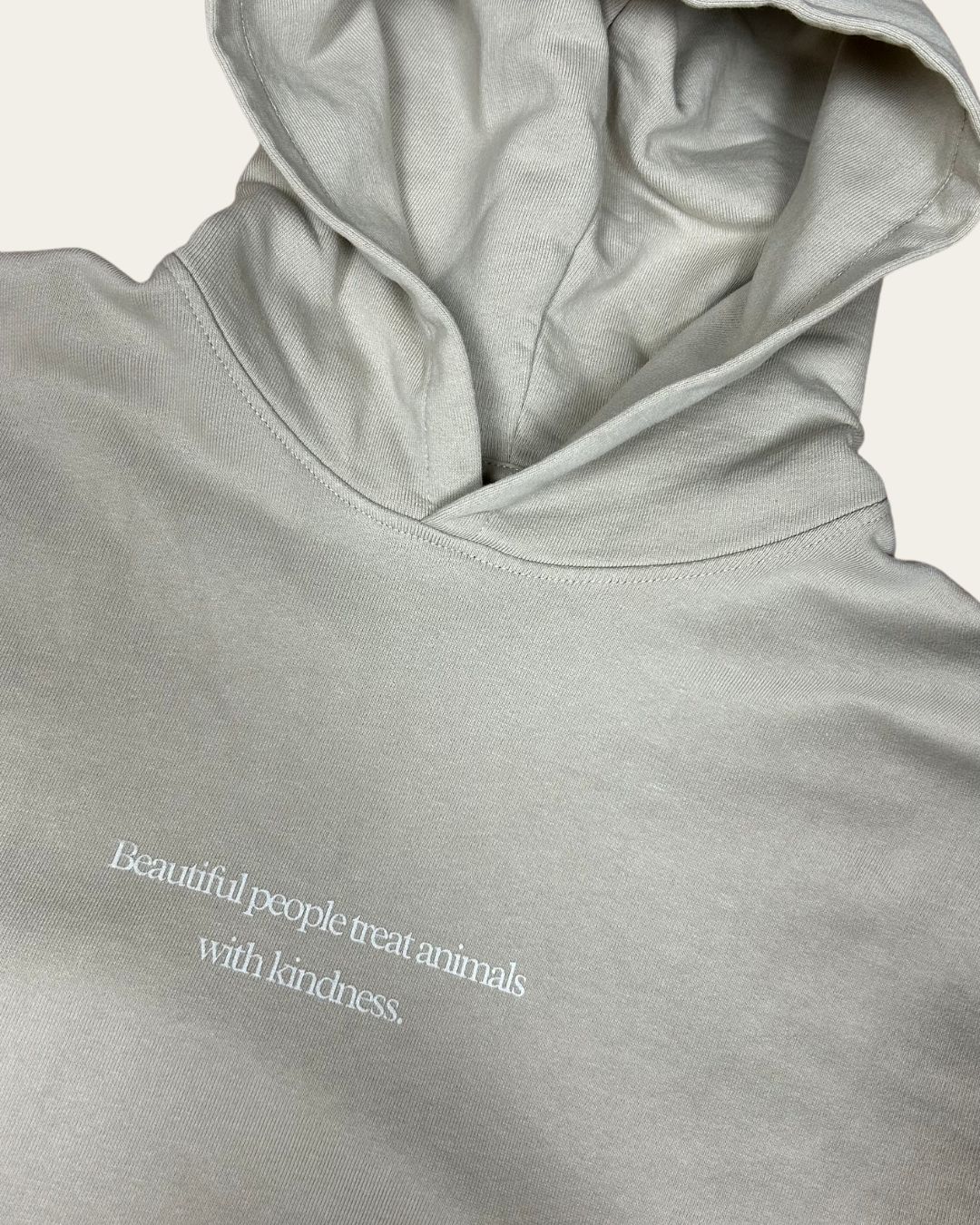 Beautiful People Oversized Hoodie Oversized Hoodie Compassion Threads Sustainable vegan clothing premium ethical cruelty-free fashion