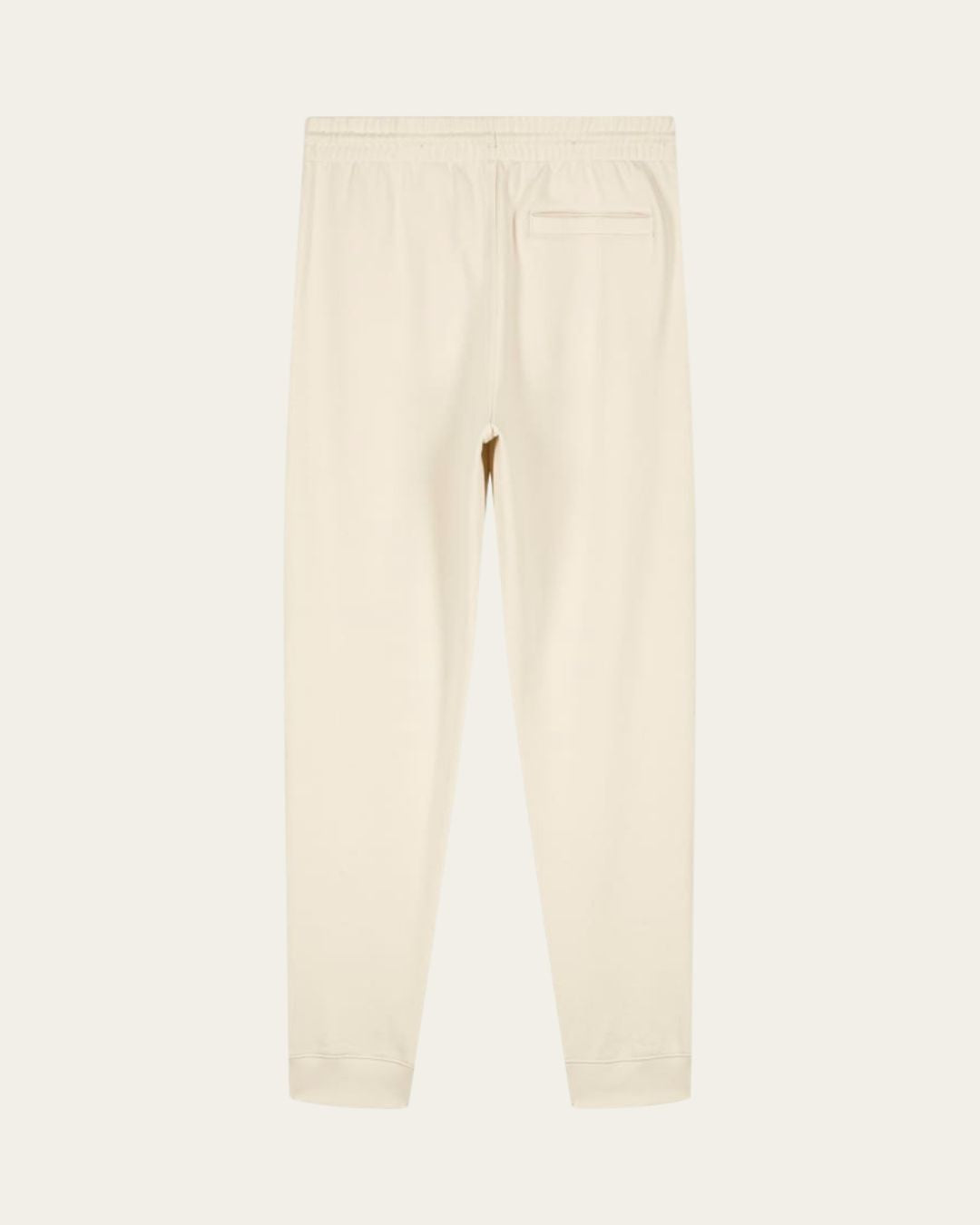 Logo Joggers Cream Jogger Bottoms Compassion Threads Sustainable vegan clothing premium ethical cruelty-free fashion