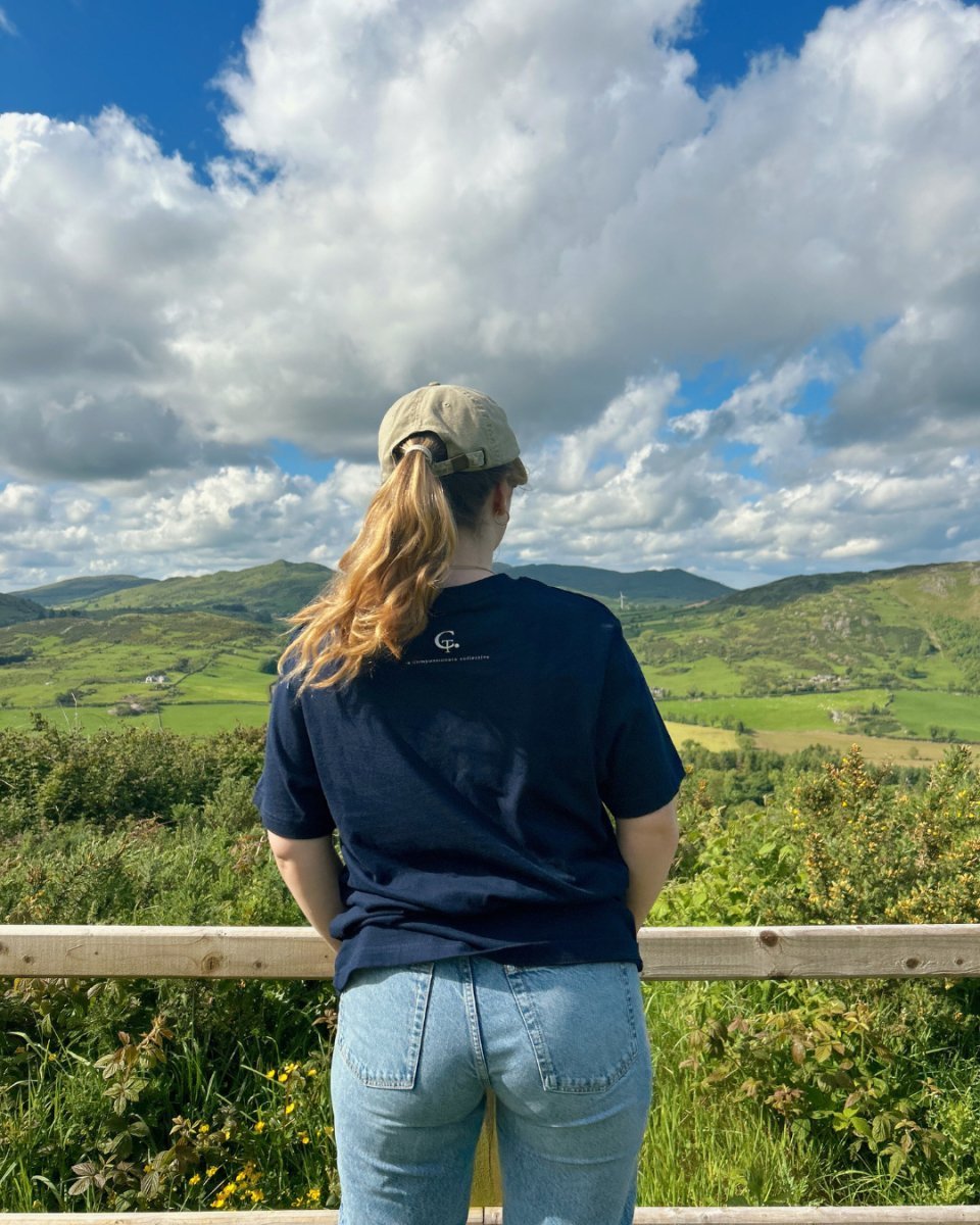 Creating A More Compassionate World T-shirt T-Shirt Compassion Threads Sustainable vegan clothing premium ethical cruelty-free fashion