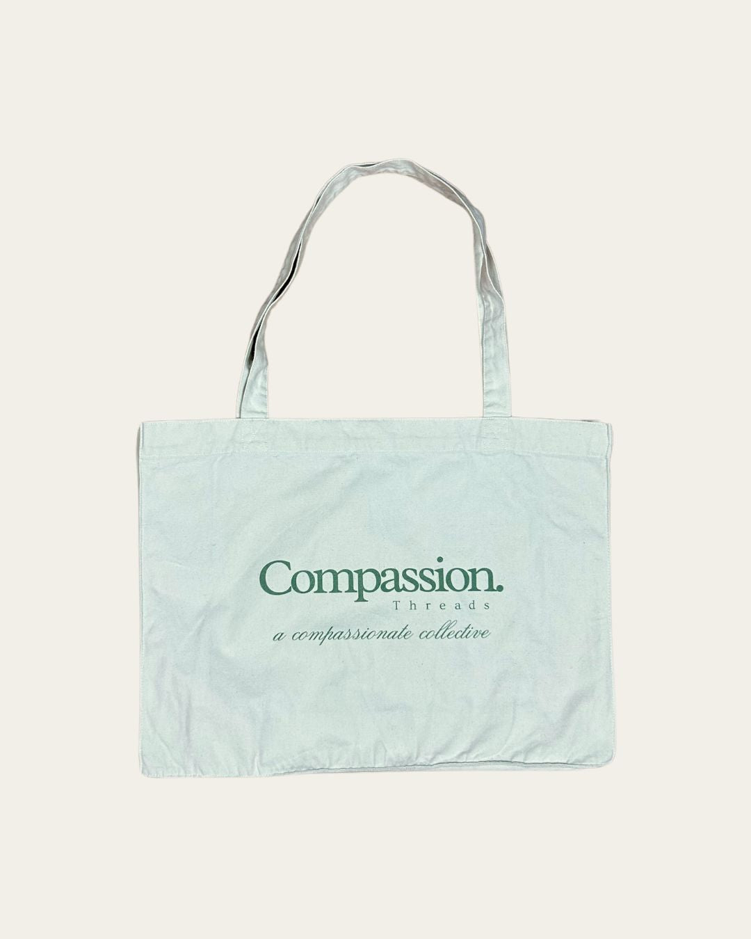 Compassion Threads Tote Bag Tote Bag Compassion Threads Sustainable vegan clothing premium ethical cruelty-free fashion